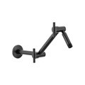 Moen Adjstable Shower Arm, Bl S116BL